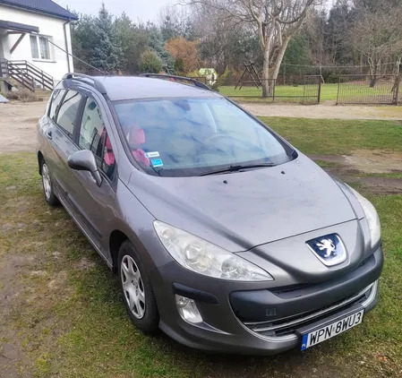 mazowieckie Peugeot 308 cena 8700 przebieg: 220000, rok produkcji 2008 z Nasielsk